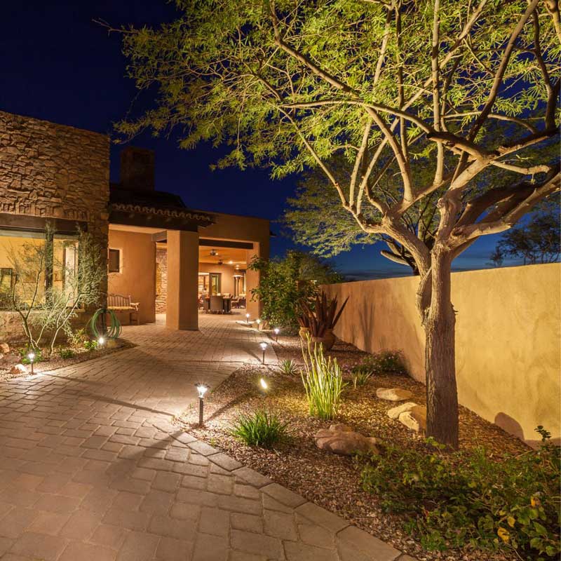 Landscape Lighting Installation in Brevard County Florida by Your Hometown Handyman